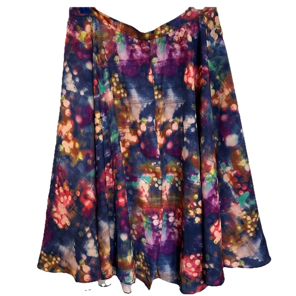 Bea & Dot By Mod Cloth Galaxy Circle Skirt-4XL Mod Whimsigoth Rockabilly Cosmic